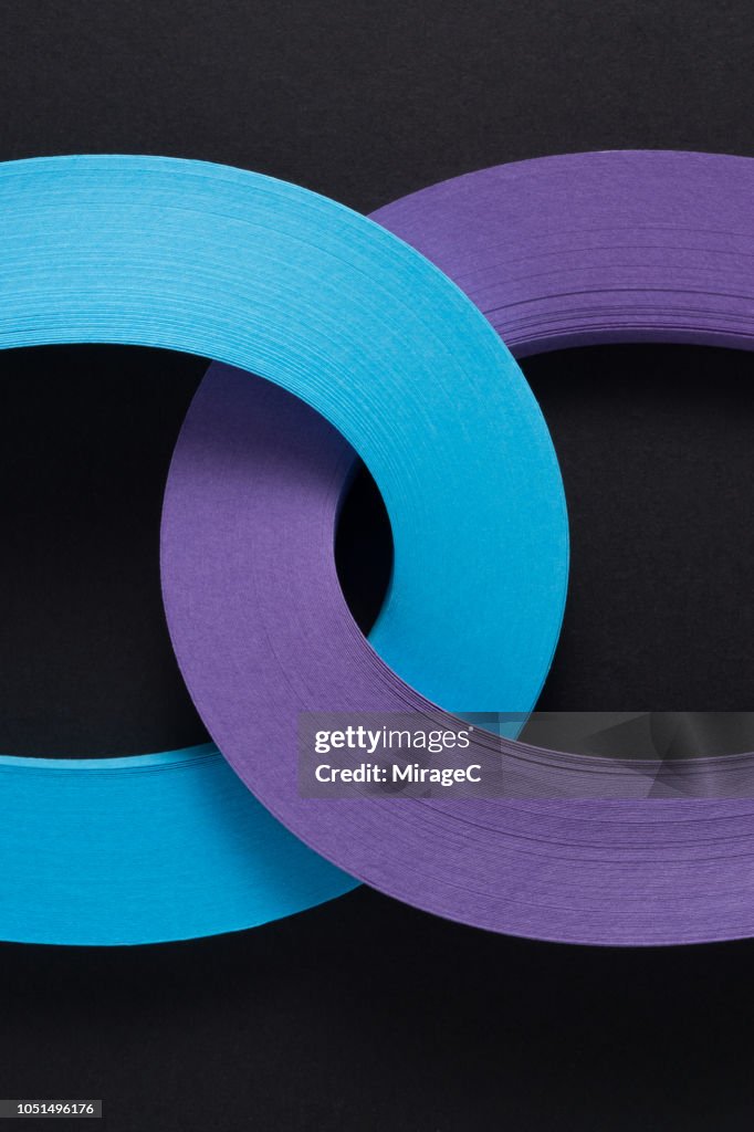 Connection of Multi-layer Paper Stripes