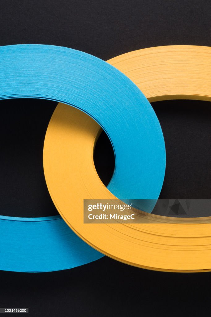 Connection of Multi-layer Paper Stripes