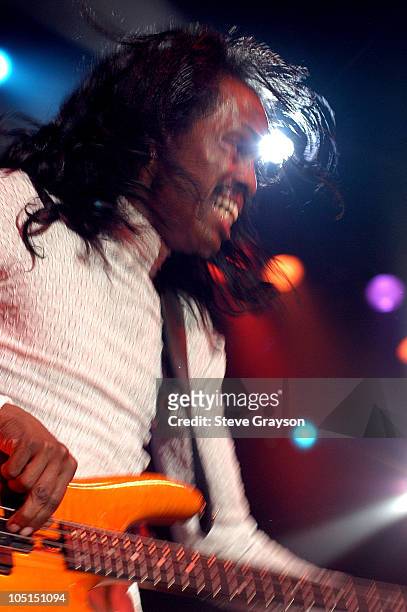 Verdine White of Earth Wind & Fire. During Earth Wind & Fire In Concert At The Greek Theater at The Greek Theater in Los Angeles, California, United...