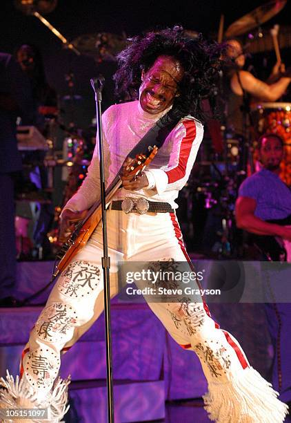 Verdine White of Earth Wind & Fire. During Earth Wind & Fire In Concert At The Greek Theater at The Greek Theater in Los Angeles, California, United...