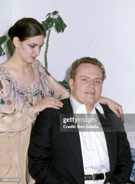 Althea Flynt and Larry Flynt during Exclusive Photo Session in the Flynt home - March 11, 1979 at Flynt Home in Los Angeles, California, United...