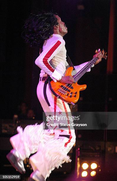 Verdine White of Earth Wind & Fire. During Earth Wind & Fire In Concert At The Greek Theater at The Greek Theater in Los Angeles, California, United...