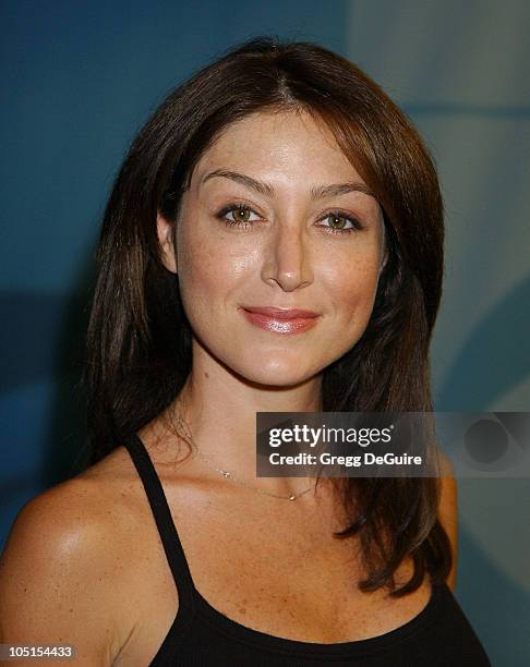 Sasha Alexander of "Navy NCIS" during 2003 TCA Summer Press Tour - CBS Party in Hollywood, California, United States.