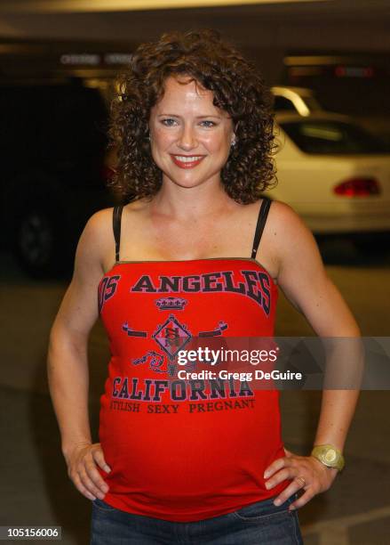 Jean Louisa Kelly of "Yes, Dear" during 2003 TCA Summer Press Tour - CBS Party in Hollywood, California, United States.