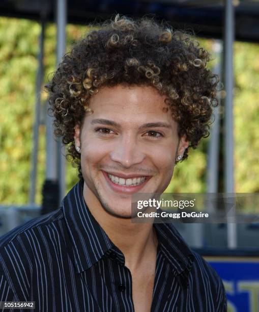 Justin Guarini during 2003 Teen Choice Awards - Arrivals at Universal Amphitheatre in Universal City, California, United States.