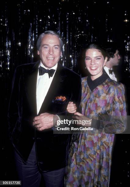 Kevin McCarthy and wife Kate Crane during Bob Hope's 30th Anniversary Party at NBC's Burbank Studio in Burbank, California, United States.