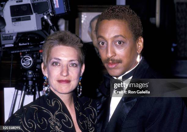 Pamela Koslow Hines and Gregory Hines during 42nd Annual Tony Awards in New York City, NY, United States.