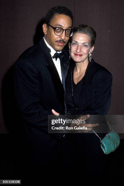 Pamela Koslow Hines and Gregory Hines during Olympic Women's Salute in New York City, NY, United States.