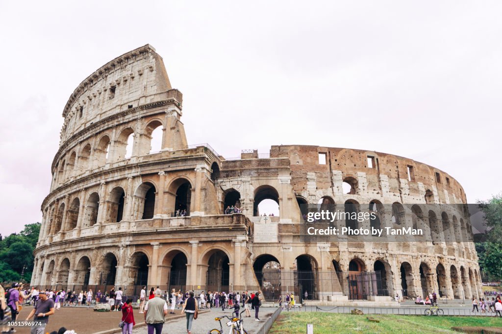 The Colosseum in Rome.