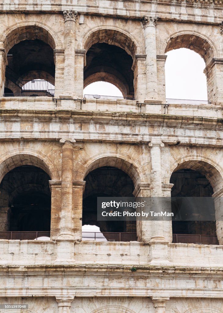 The Colosseum in Rome.