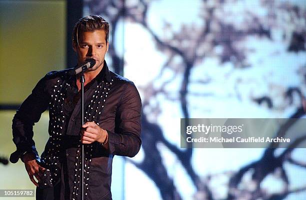 Ricky Martin performs "Asignatura Pendiente" at The 4th Annual Latin GRAMMY Awards