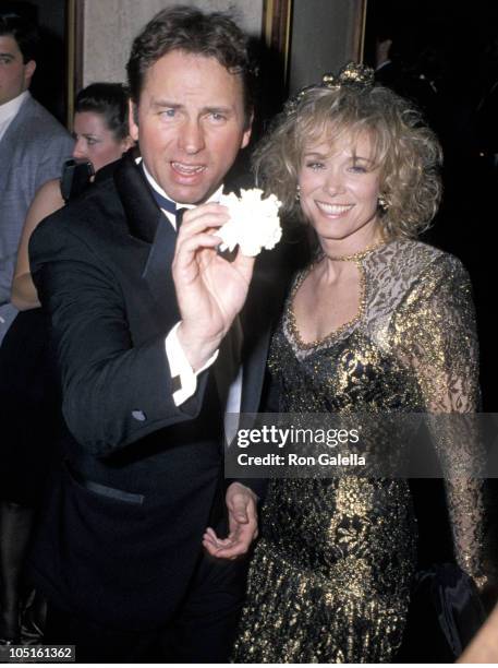John Ritter and wife Nancy during 5th Annual American Cinematheque Ball Honoring Ron Howard at Century Plaza Hotel in Century City, CA, United States.