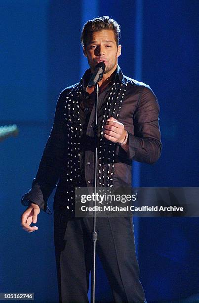 Ricky Martin performs "Asignatura Pendiente" at The 4th Annual Latin GRAMMY Awards.