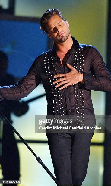 Ricky Martin performs "Asignatura Pendiente" at The 4th Annual Latin GRAMMY Awards.