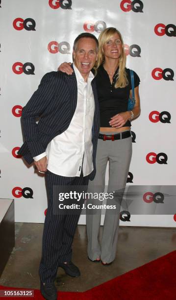 Tommy Hilfiger and Lizzie Somerby during GQ Celebrates September Debut Issue Under New Editor and Chief Jim Nelson at Hudson Studios in New York, New...