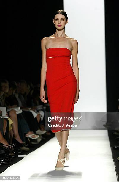 Caitriona Balfe wearing Narciso Rodriguez Spring 2004