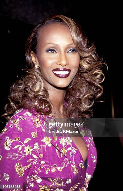 Iman during The 2nd Annual GQ Men of the Year Awards at Radio City Music Hall in New York City, New York, United States.