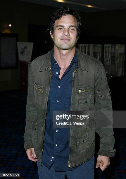 Mark Ruffalo during 2003 Toronto International Film Festival - "My Life Without Me" Premiere at Varsity 8 in Toronto, Ontario, Canada.