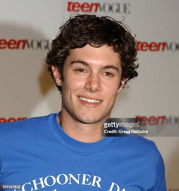 Adam Brody of "The O.C." during Teen Vogue Celebrates Its First Annual Young Hollywood Issue at Private Residence in Beverly Hills, California,...