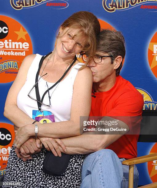 Eric Roberts & wife during 2003 ABC Primetime Preview Weekend - Day 2 at Disney's California Adventure in Anaheim, California, United States.