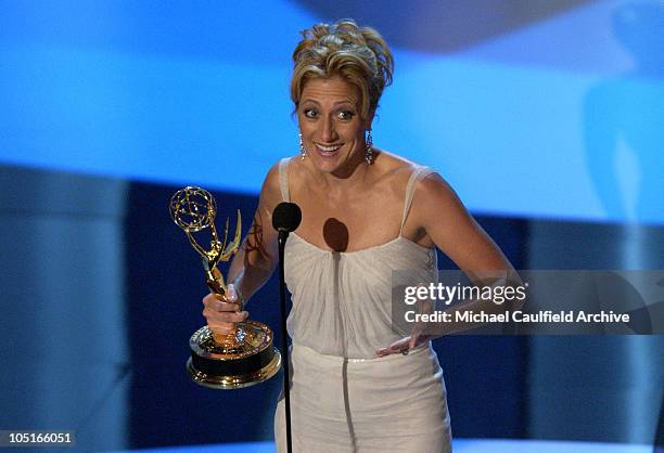Winner Edie Falco for Outstanding Lead Actress in a Drama Series for "The Sopranos"