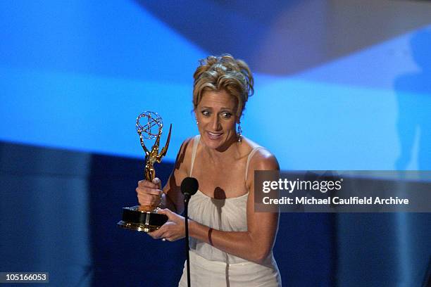 Winner Edie Falco for Outstanding Lead Actress in a Drama Series for "The Sopranos"