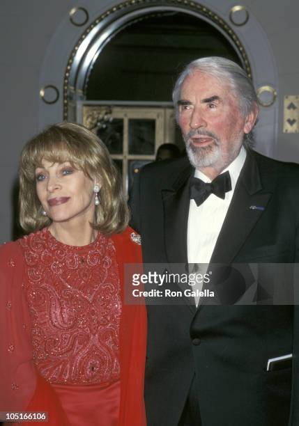 Gregory Peck and wife Veronique during 3rd Annual Red Ball Benefit for the Childrens Advocacy Center at Plaza Hotel in New York City, NY, United...