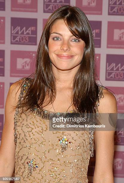 Daniela Cicarelli during MTV Video Music Awards Latin America 2003 - Arrivals at The Jackie Gleason Theater in Miami Beach, Florida, United States.