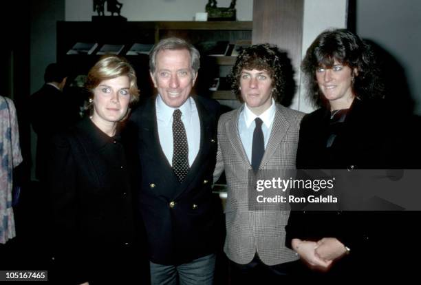 Lori Wright, Andy Williams, son Christian and daughter Noelle