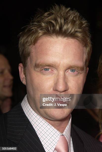 Anthony Michael Hall during "Intolerable Cruelty" Premiere - Red Carpet at Academy Theater in Los Angeles, California, United States.