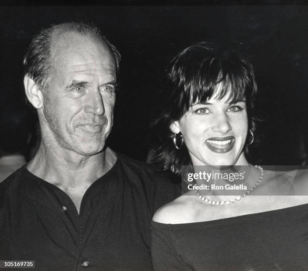 Juliette Lewis and Geoffrey Lewis during "Kalifornia" Los Angeles Premiere at Director's Guild Theater in Hollywood, California, United States.