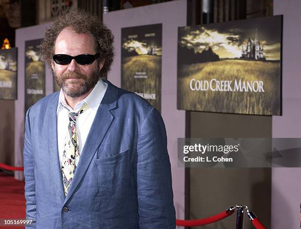 Mike Figgis, Director during "Cold Creek Manor" Premiere - Red Carpet at El Capitan Theatre in Hollywood, California, United States.