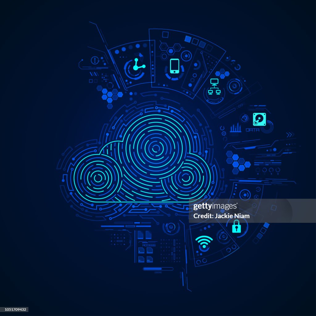Cloud Computing High Def Cloud Computing High-Res Vector Graphic - Getty Images