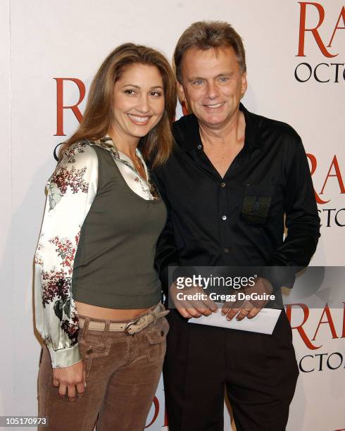 Pat Sajak & Wife Lesley during "Radio" Premiere - Arrivals at Academy Theatre in Beverly Hills, California, United States.