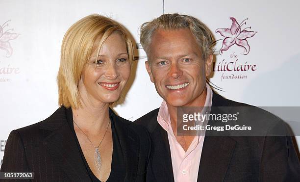 Lisa Kudrow and husband Michel Stern during The Lili Claire Foundation's 6th Annual Benefit at Beverly Hilton Hotel in Beverly Hills, California,...