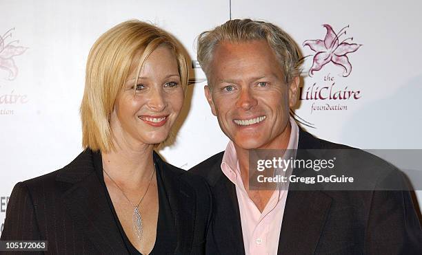 Lisa Kudrow and husband Michel Stern during The Lili Claire Foundation's 6th Annual Benefit at Beverly Hilton Hotel in Beverly Hills, California,...