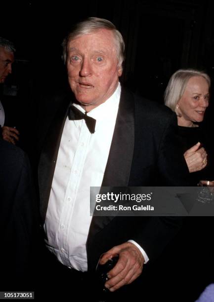 William F. Buckley Jr. During 2002 New York Landmark Conservancy Presents "A Salute To Living Landmarks" at Plaza Hotel in New York City, New York,...