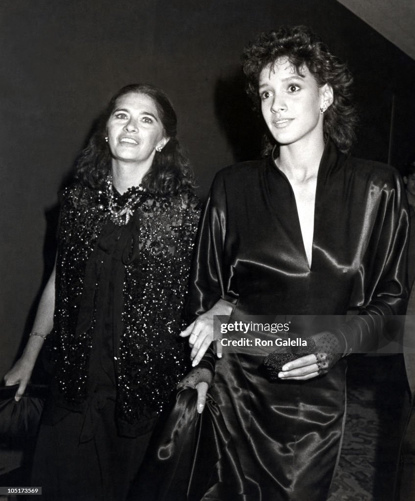 Jennifer Beals and Mother during 56th Annual Academy Awards at... News Photo Getty Images