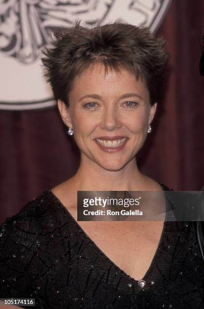 Annette Bening during 52nd Annual Tony Awards at Radio City Music Hall in New York City, NY, United States.
