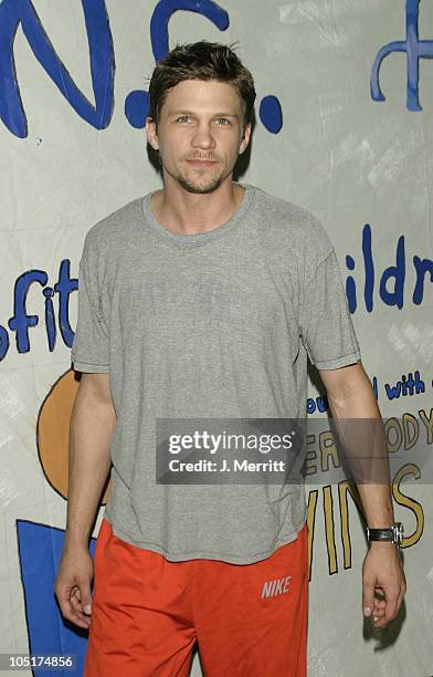 Marc Blucas during Youth INC Net Gain Celebrity Basketball Game at Crossroads High School in Santa Monica, California, United States.