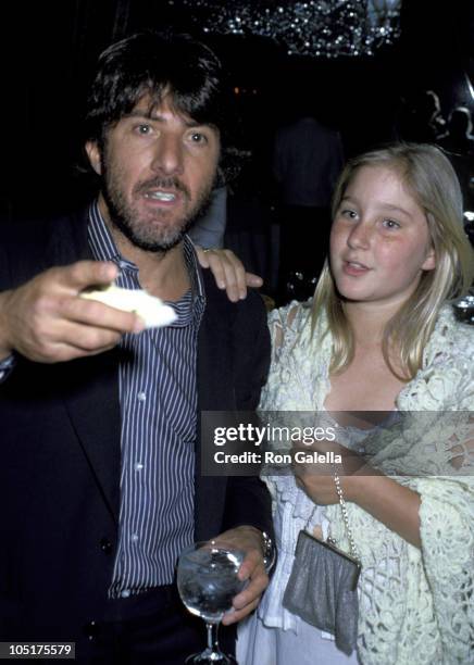 Dustin Hoffman and daughter Karina during "Ballet on Broadway" at Beacon Theatre in New York City, NY, United States.