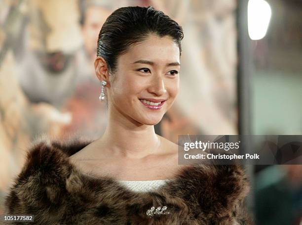 Koyuki during "The Last Samurai" - Los Angeles Premiere at Mann's Village Theater in Westwood, California, United States.