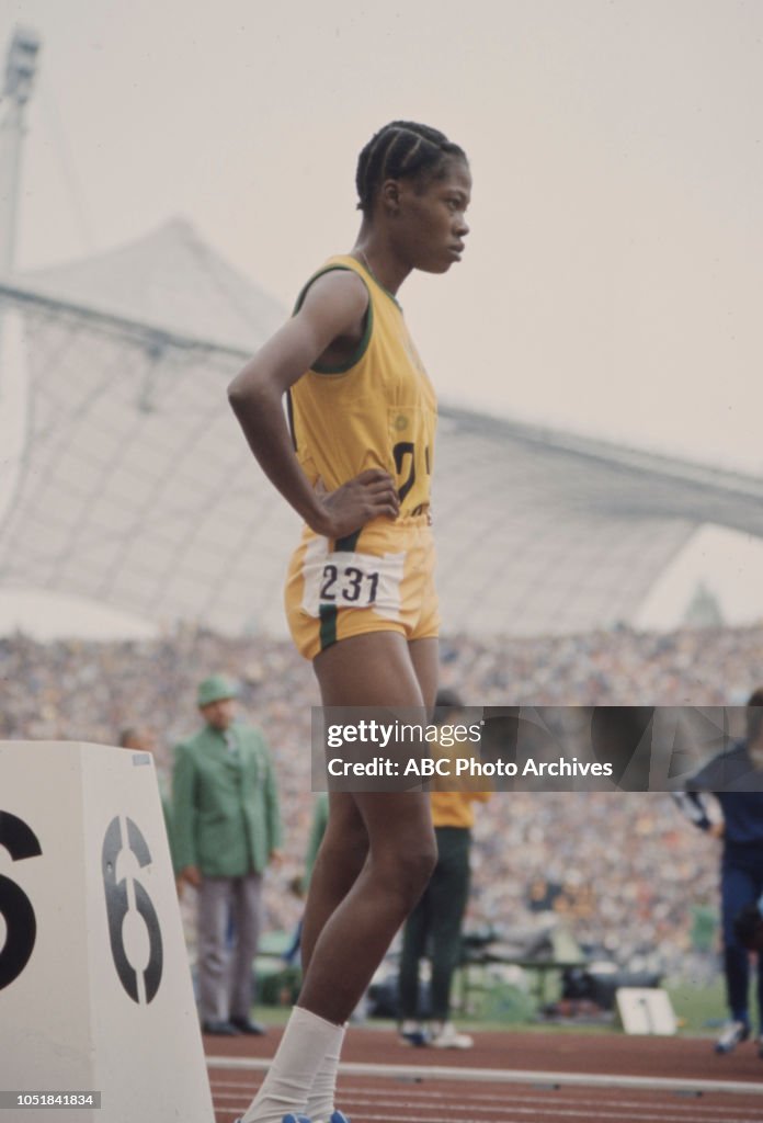 Ruth R. Williams Ruth Williams competing in the Women's 400 metres event at the 1972 ...