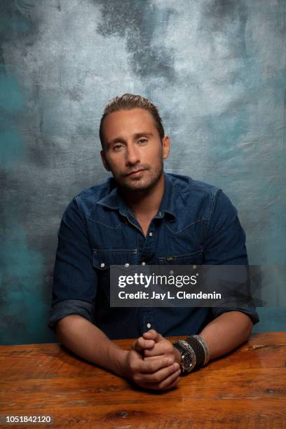 Actor Matthias Schoenaerts, from 'Kursk' is photographed for Los Angeles Times on September 8, 2018 in Toronto, Ontario. PUBLISHED IMAGE. CREDIT MUST...