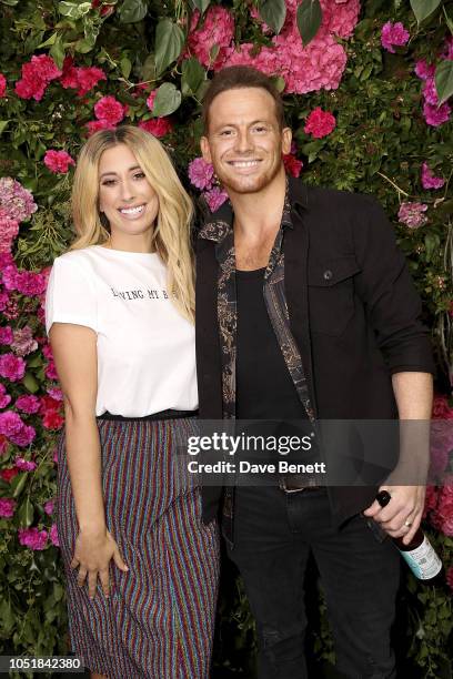 Joe Swash attends the VIP Party with Stacey Solomon as she celebrates the launch of her new collection with Primark on October 10, 2018 in London,...