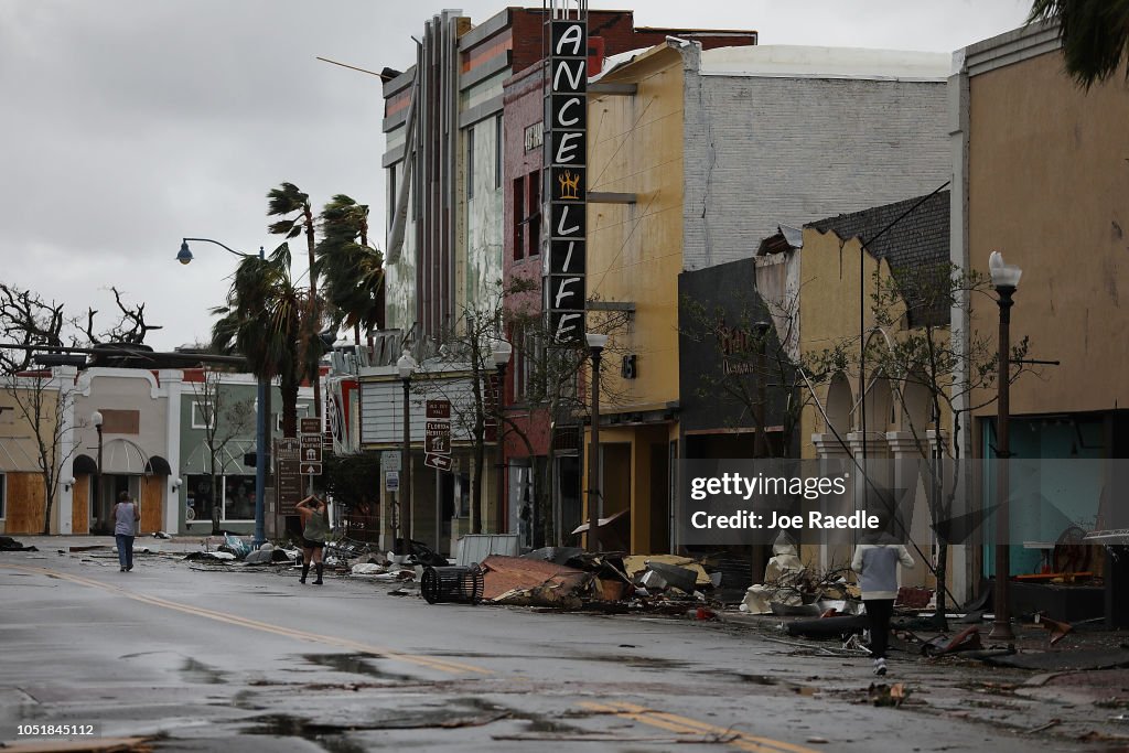 Hurricane Michael Slams Into Florida's Panhandle Region