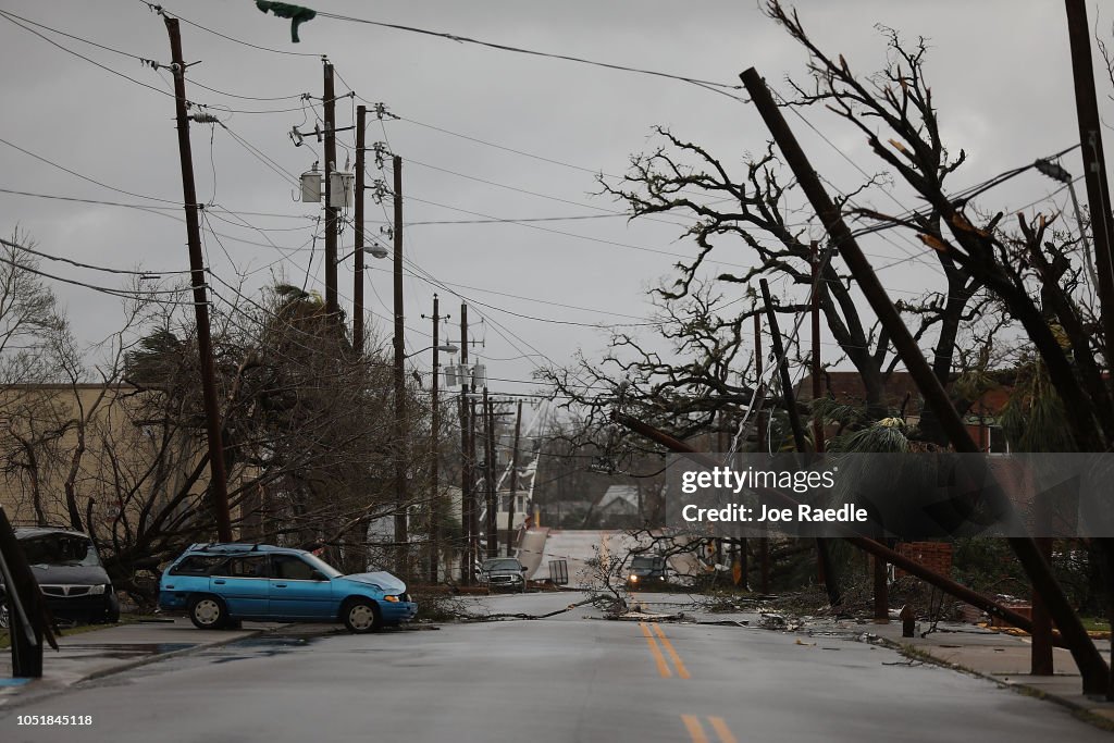 Hurricane Michael Slams Into Florida's Panhandle Region