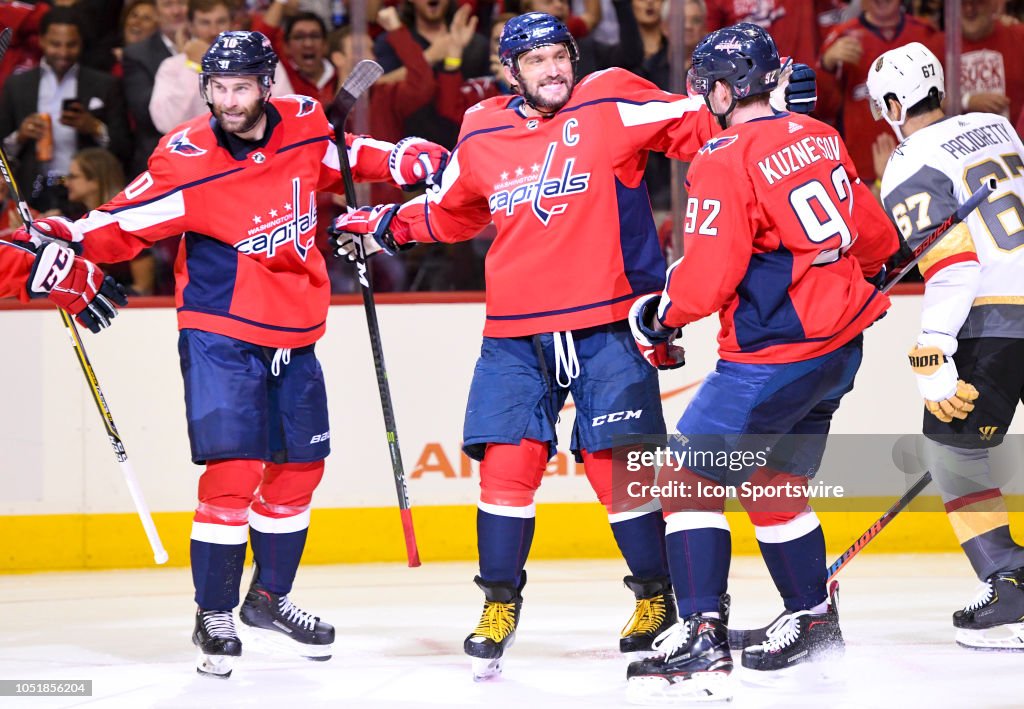 NHL: OCT 10 Golden Knights at Capitals