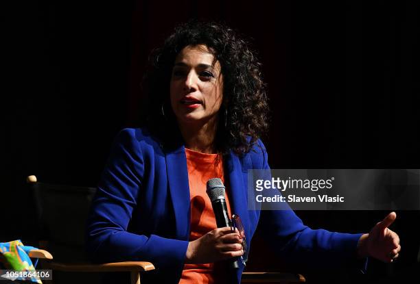 News' Michelle Miller attends a special screening of the HBO documentary film "The Sentence" at SVA theater on October 10, 2018 in New York City.