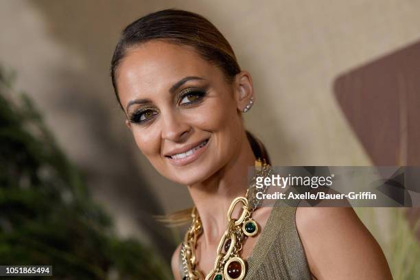 Nicole Richie attends the Los Angeles premiere of HBO series 'Camping' at Paramount Studios on October 10, 2018 in Hollywood, California.